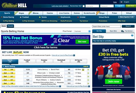 sports betting online william hill